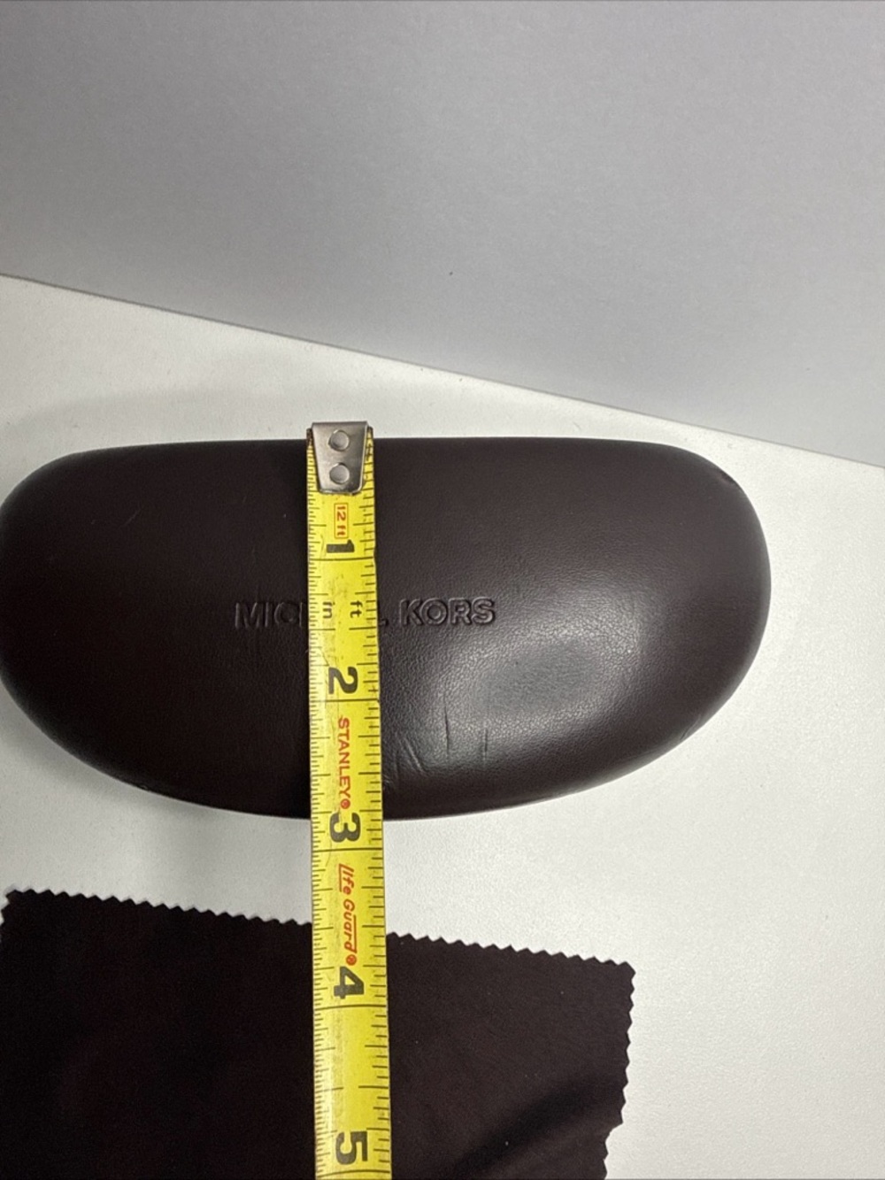 Michael Kors unisex  Dark Brown  Sunglasses Case trendy clean inside